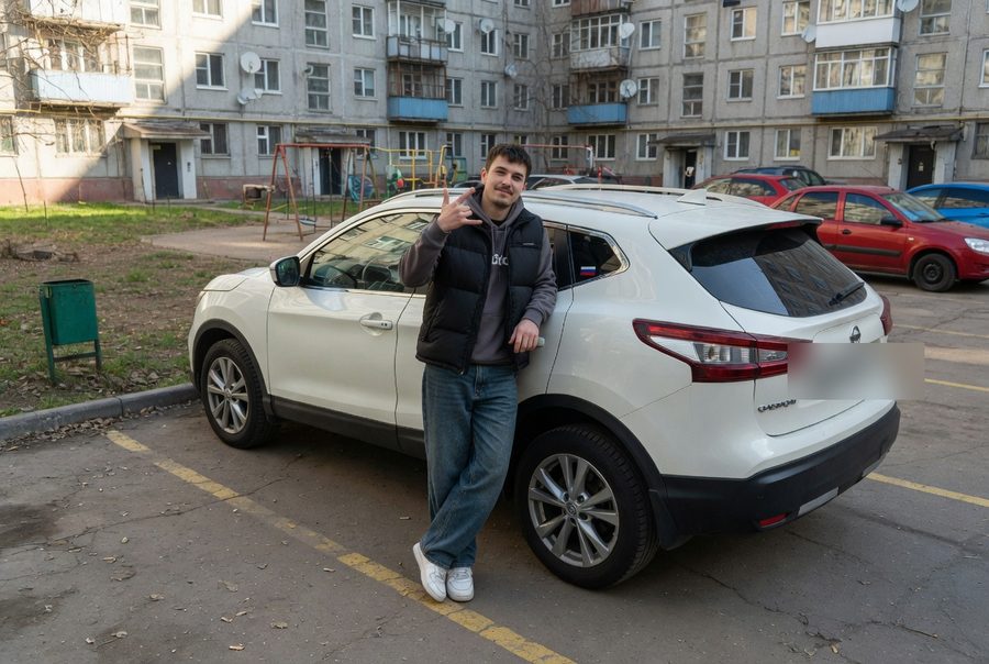 Клиент Alfina с Nissan Qashqai